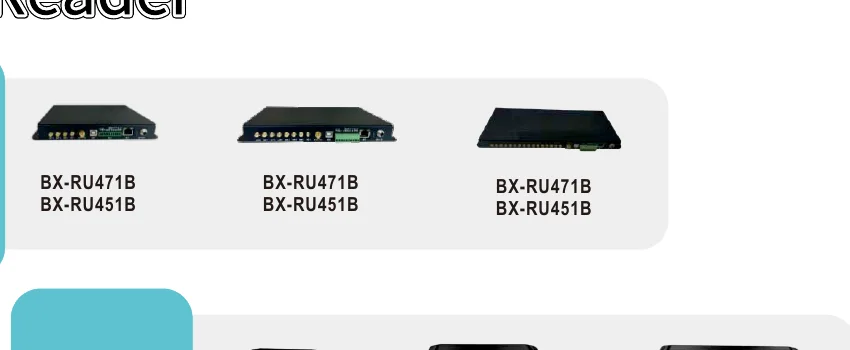 BXAIOT fixed UHF RFID reader family