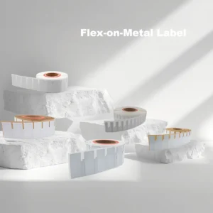 Flexible UHF RFID tags designed for metal surfaces