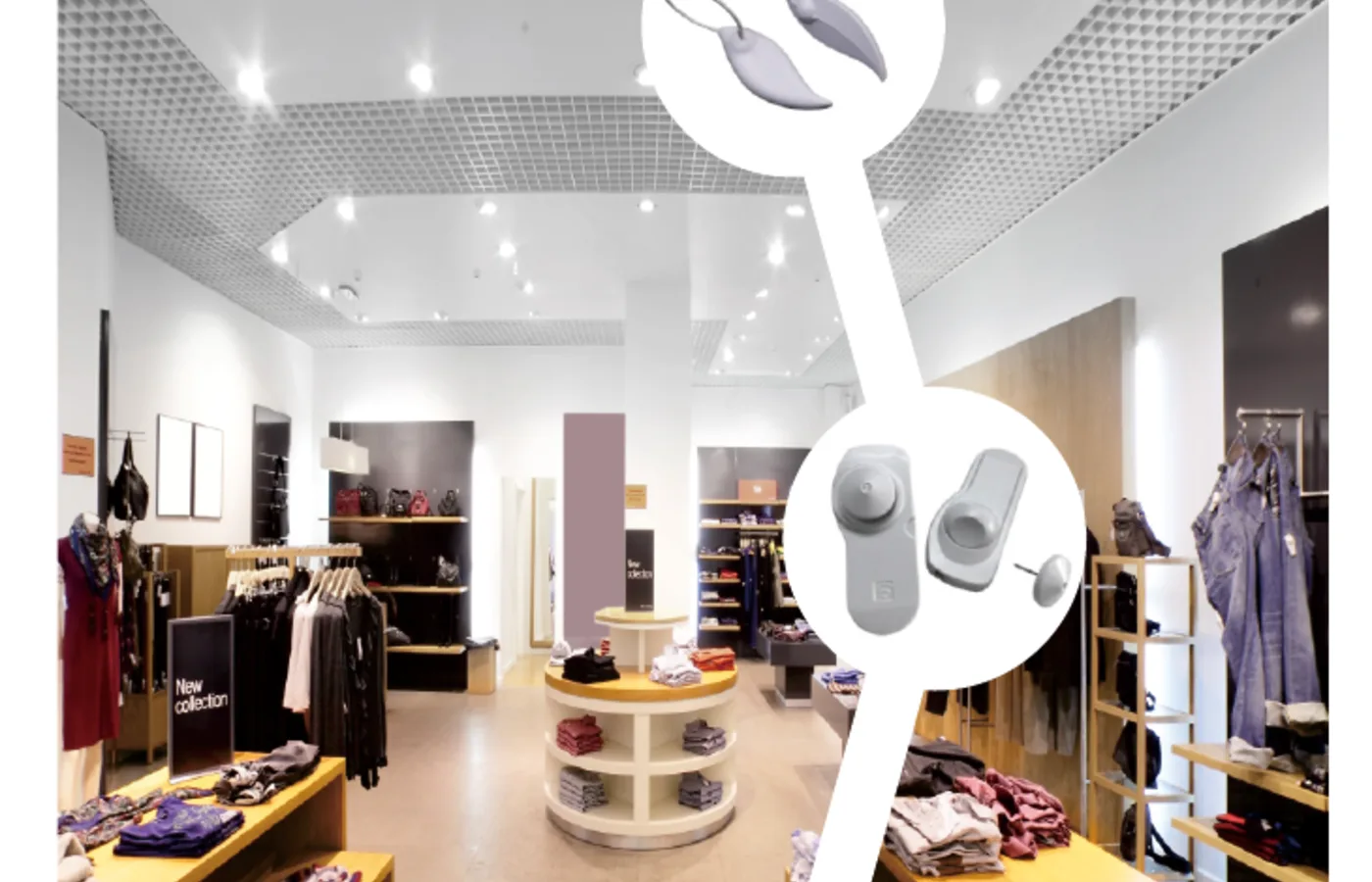 RFID apparel inventory and retail management workflow