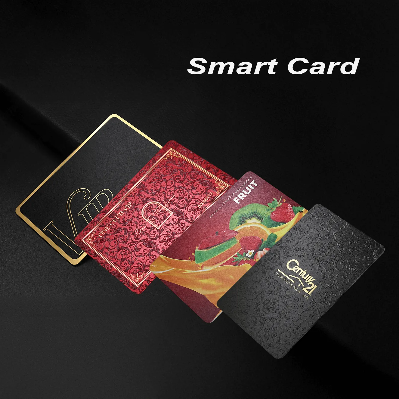 Custom RFID smart cards in multiple materials and finishes